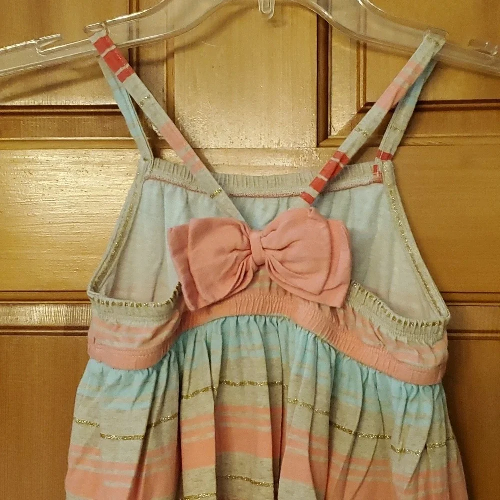 Crazy 8 Girls Summer Sleeveless Striped Dress Size‎ 5